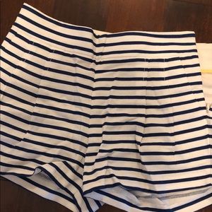 J Crew Striped shorts